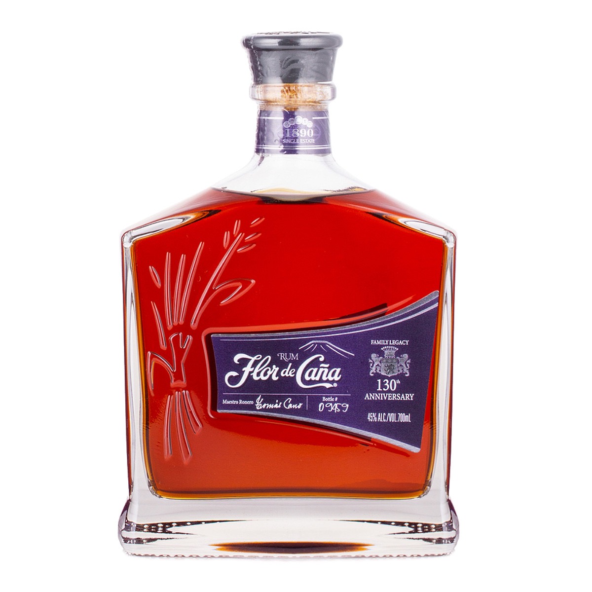 Bottle image of Flor de Caña 130th Anniversary