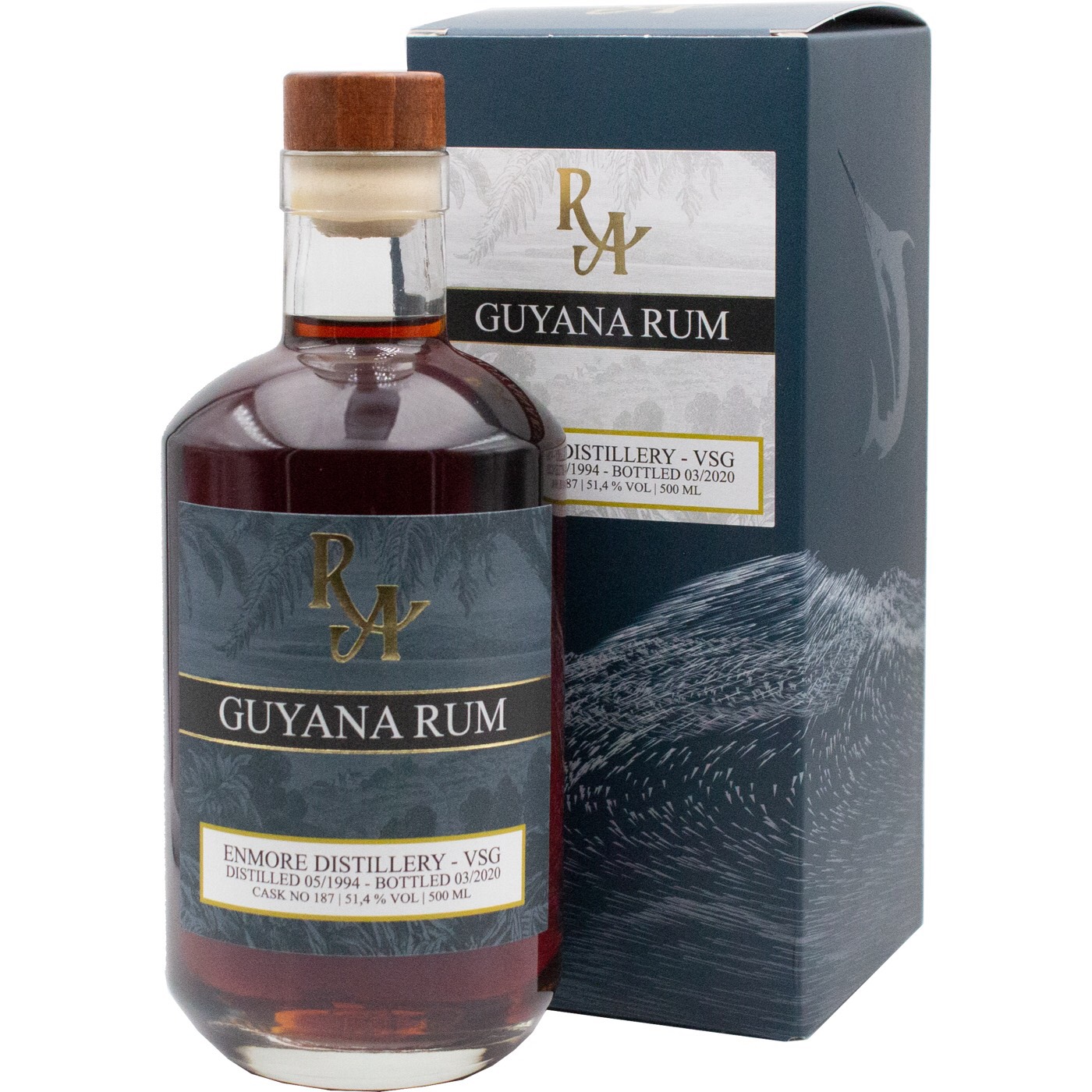Bottle image of Rum Artesanal Guyana Rum REV