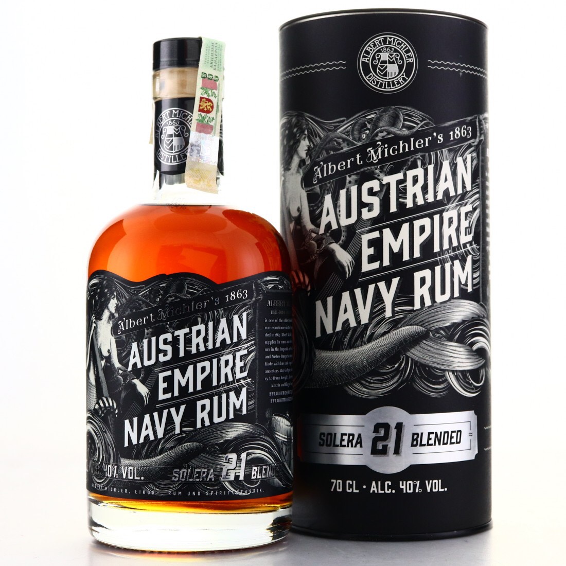Bottle image of Austrian Empire Navy Rum Solera 21