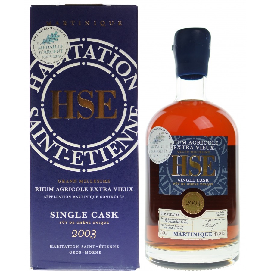 Bottle image of HSE Single Cask (MEB 2019)