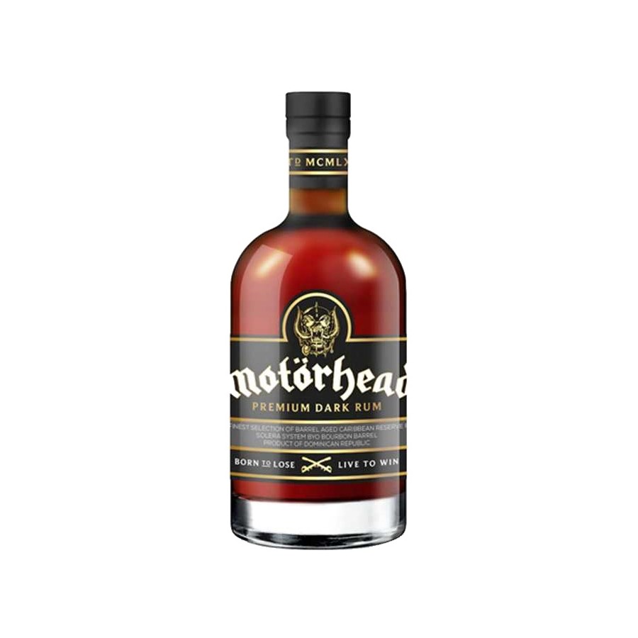 Bottle image of Motörhead Premium Dark Rum