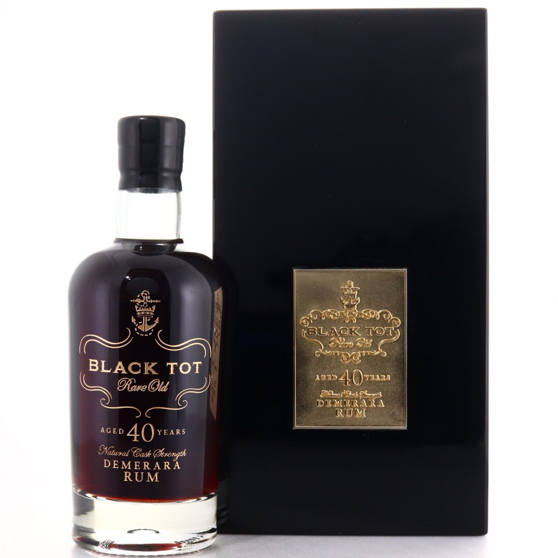 Bottle image of Black Tot Rum Demerara Aged 40 Years