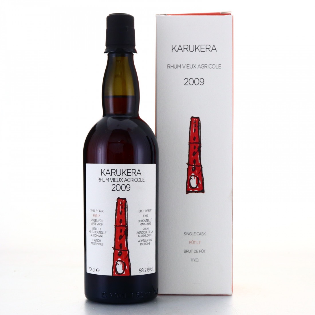 Bottle image of Karukera Japoniani Rhum Vieux Agricole