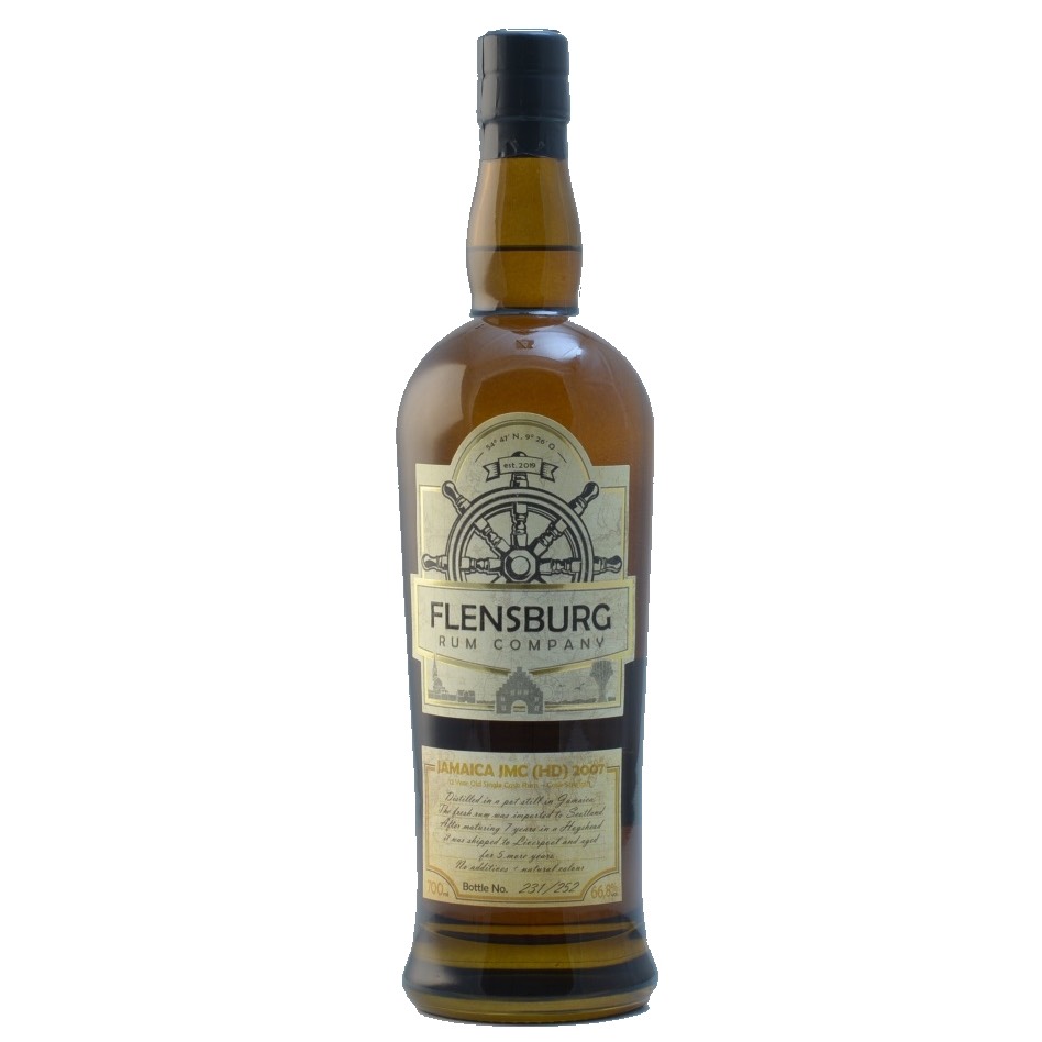 Bottle image of Flensburg Rum Company Jamaica JMC C<>H