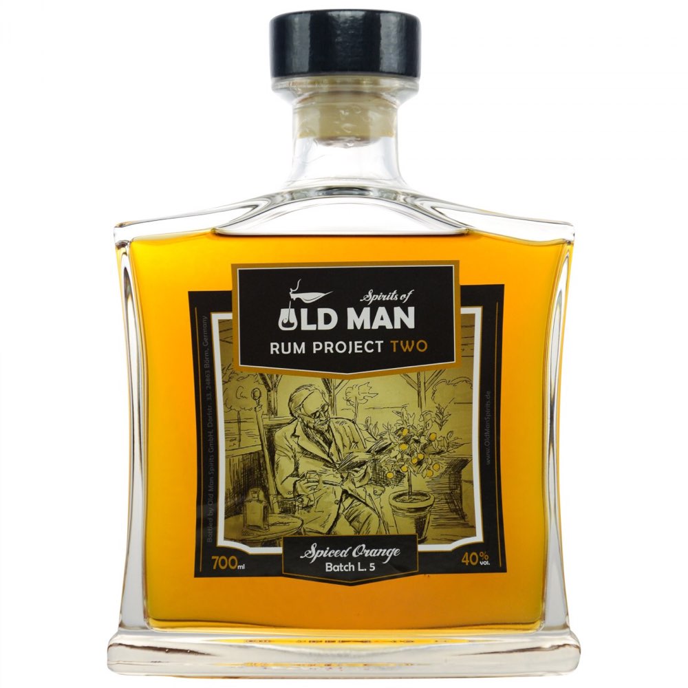 Bottle image of Spirits of Old Man Rum Project Two Spiced Orange