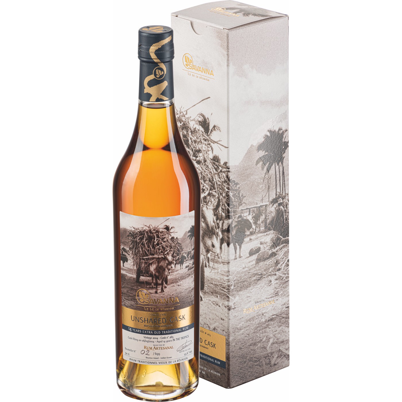 Bottle image of Rum Artesanal Unshared Cask for Germany
