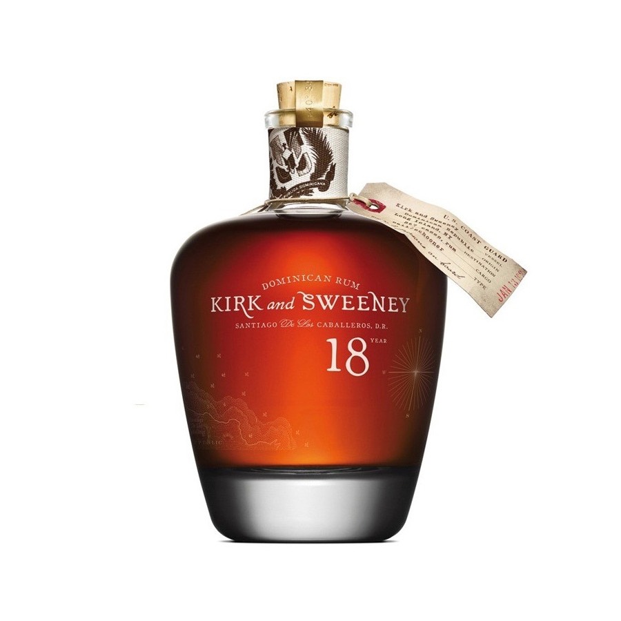 Bottle image of Kirk and Sweeney 18 Years