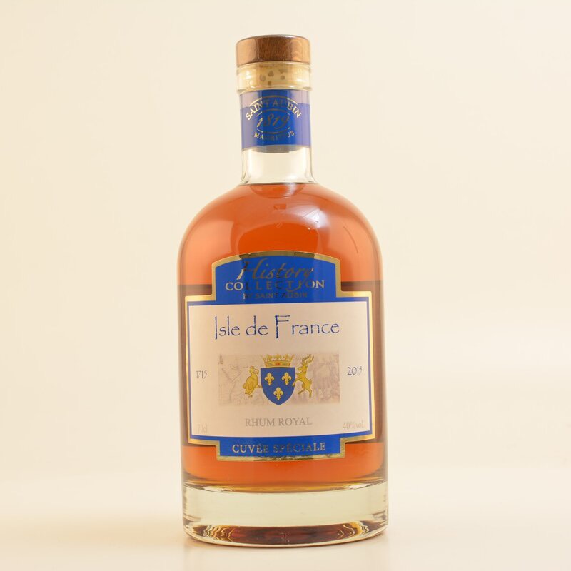 Bottle image of History Collection - Isle des France 1715-2015 Rhum Royal Cuvée Speciale