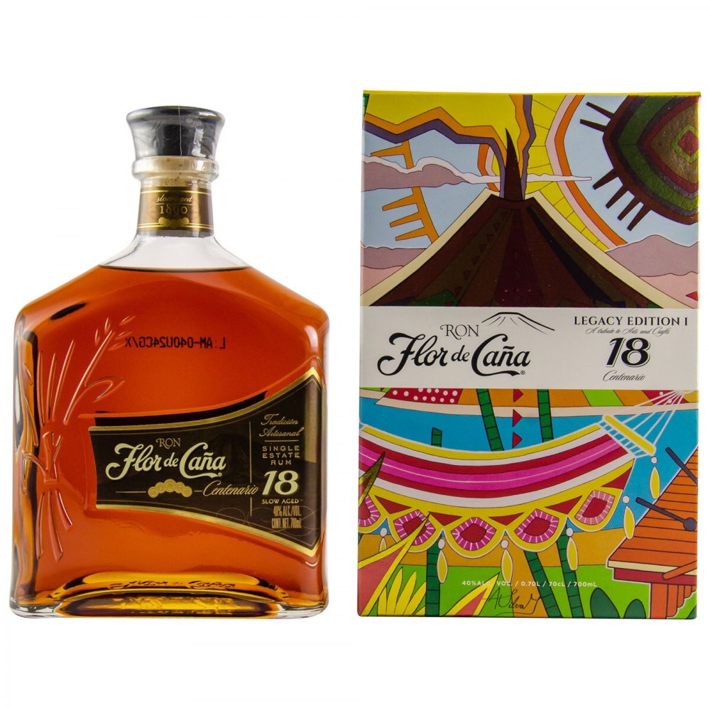 Bottle image of Flor de Caña Centenario 18 Años