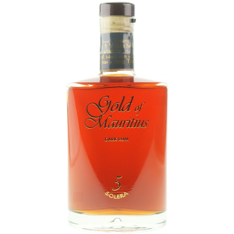 Bottle image of Gold of Mauritius Dark Rum 5 Solera