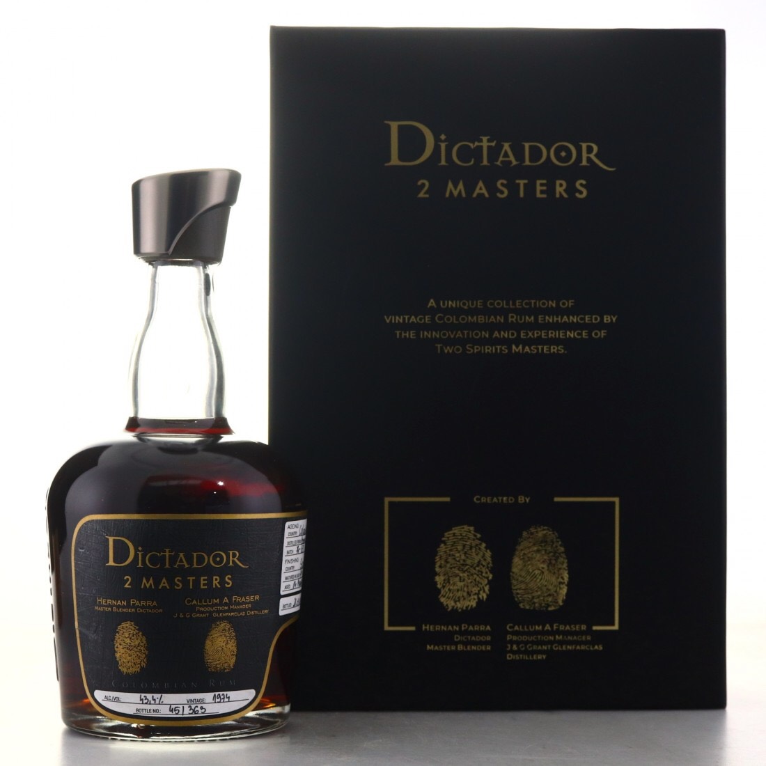 Bottle image of Dictador 2 Masters