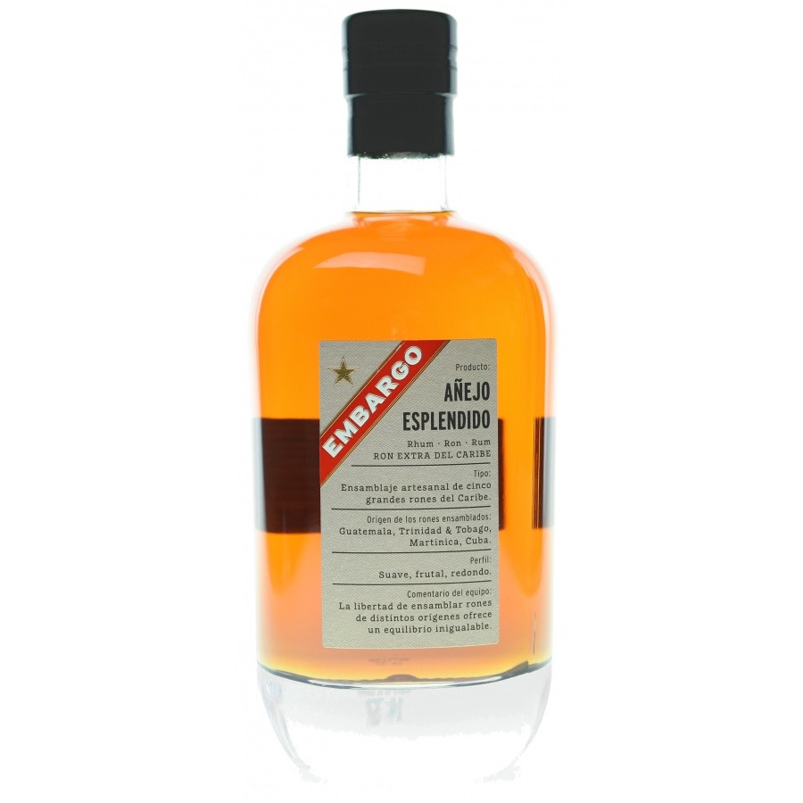 Bottle image of Embargo Añejo Esplendido