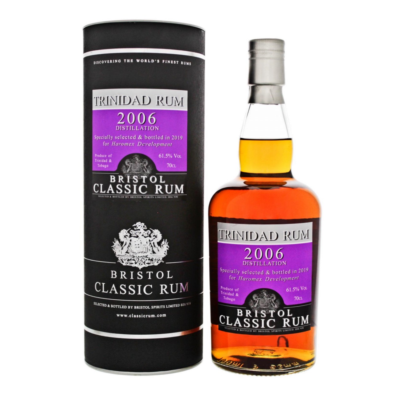 Bottle image of Trinidad Rum for Haromex Dev.