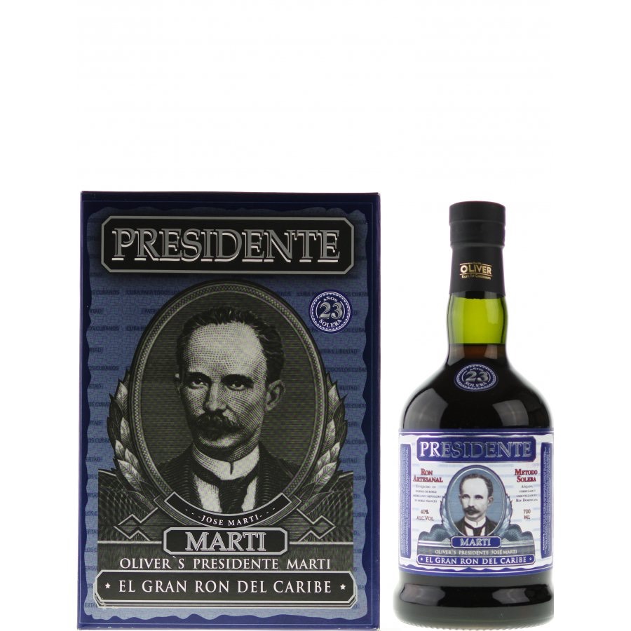 Bottle image of Presidente Marti 23 Años