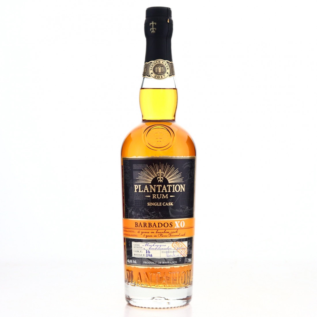 Bottle image of Plantation Barbados XO Single Cask Mackmyra