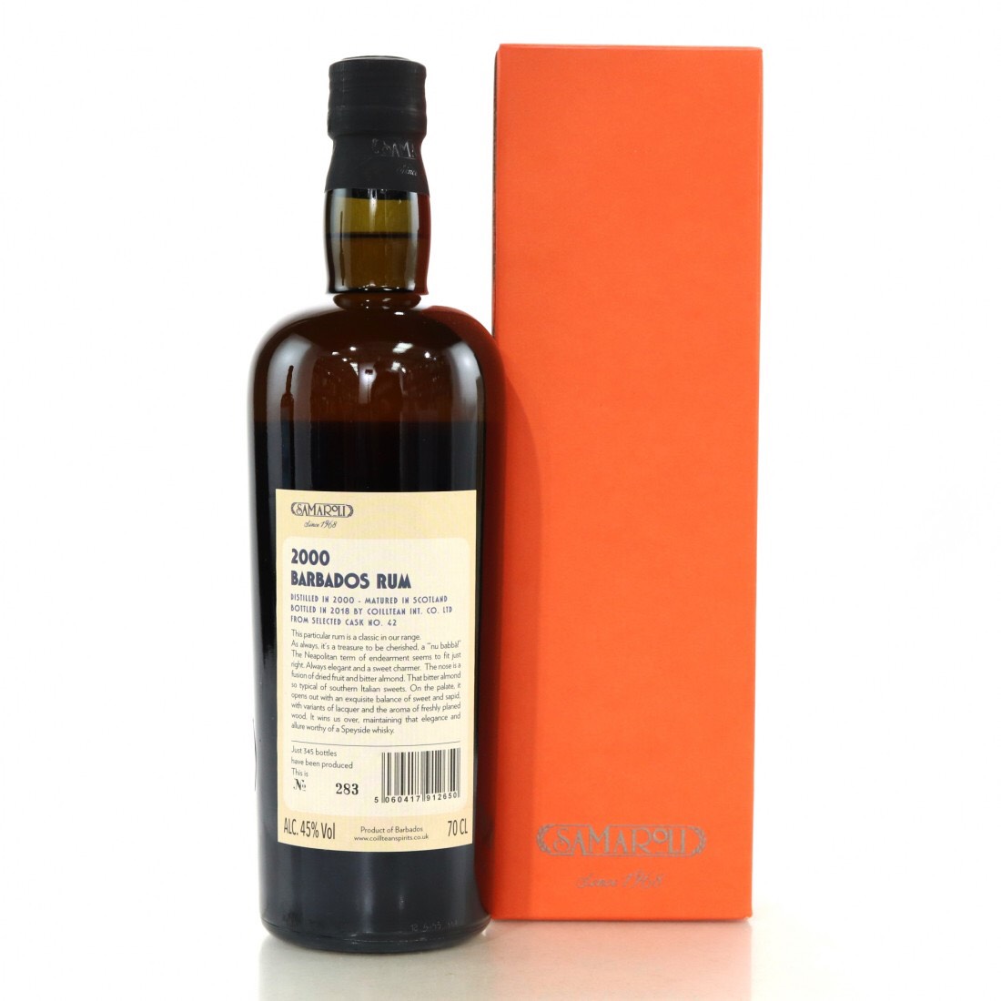 High resolution image of the bottle