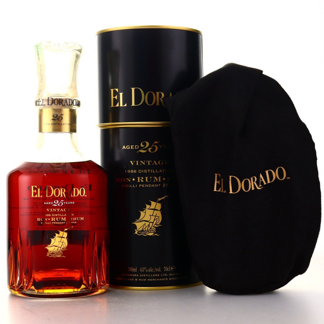 Bottle image of El Dorado 25 Vintage