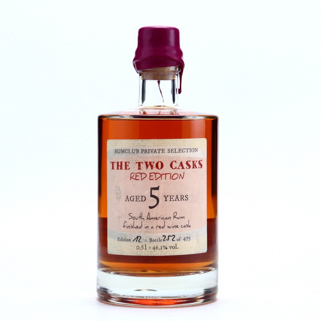 Bottle image of Rumclub Private Selection Ed. 12 The Two Casks Red Edition