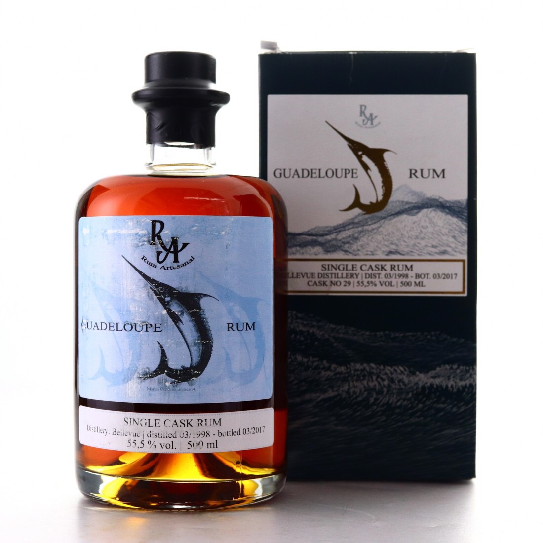 Bottle image of Rum Artesanal Guadeloupe Rum