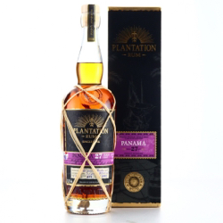 Image of the front of the bottle of the rum Plantation Single Cask