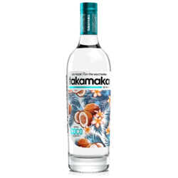 Image of the front of the bottle of the rum Takamaka Coco Rum