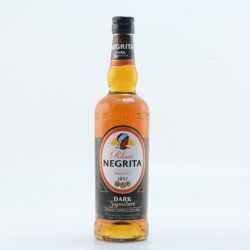 Image of the front of the bottle of the rum Rhum Negrita Dark Signature