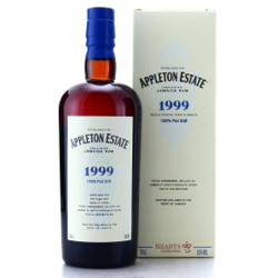 Image of the front of the bottle of the rum Hearts Collection - 1999