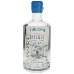Image of the front of the bottle of the rum Brut Double Colonne