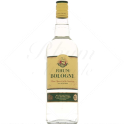 Image of the front of the bottle of the rum Blanc