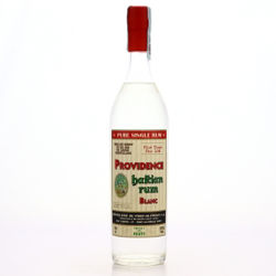 Image of the front of the bottle of the rum Providence Haitian Rum Blanc „First drops“