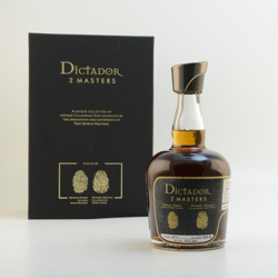 Image of the front of the bottle of the rum Dictador 2 Masters 1976/1978 (Hardy Cognac)