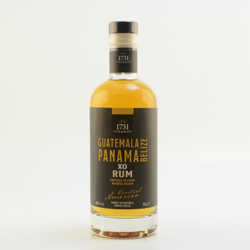 Image of the front of the bottle of the rum Guatemala Panama Belize XO Rum Central America