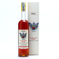 Image of the front of the bottle of the rum Clairin Ansyen Vaval 39 Mois Julian Biondi (ex-sherry)