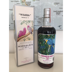 Image of the front of the bottle of the rum Demerara Rum Wildlife Series No. 1