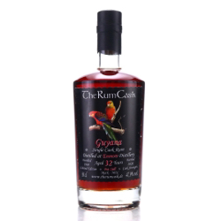 Image of the front of the bottle of the rum Guyana Single Cask MEC