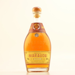 Image of the front of the bottle of the rum Marauda Steelpan Premium Rum