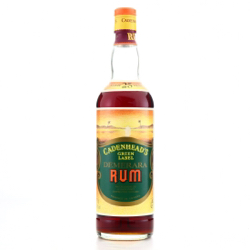 Image of the front of the bottle of the rum Green Label Demerara Rum