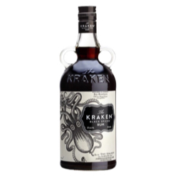 Image of the front of the bottle of the rum Black Spiced Rum