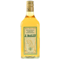 Image of the front of the bottle of the rum Paille