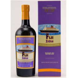 Image of the front of the bottle of the rum Fiji
