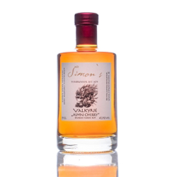 Image of the front of the bottle of the rum Valkyrie Asmn-Cherry