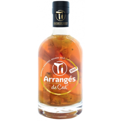 Image of the front of the bottle of the rum R.C.N.A Ananas Caramel Beurre Salé (Sauternes & Cognac) Les Rhums de Ced