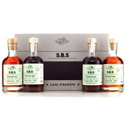 Image of the front of the bottle of the rum S.B.S Trinidad HTR