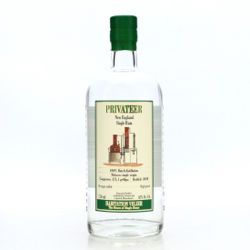 Image of the front of the bottle of the rum White