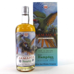 Image of the front of the bottle of the rum <>H