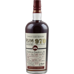 Image of the front of the bottle of the rum 970 Single Cask Edition