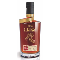 Image of the front of the bottle of the rum Malteco Seleccion 1987