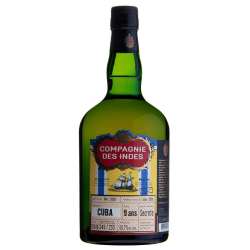 Image of the front of the bottle of the rum Cuba (Bottled for Germany)