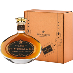 Image of the front of the bottle of the rum Guatemala XO 20th Anniversary Edition