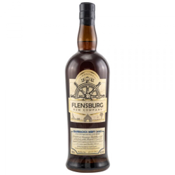 Image of the front of the bottle of the rum Flensburg Rum Company Barbados MBFS